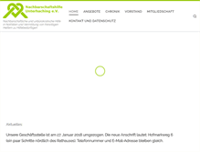 Tablet Screenshot of nachbarschaftshilfe-unterhaching.de